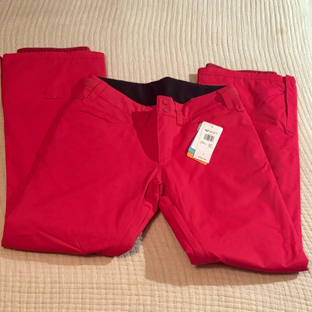 Roxy Small Backyard Snow Pant Pink